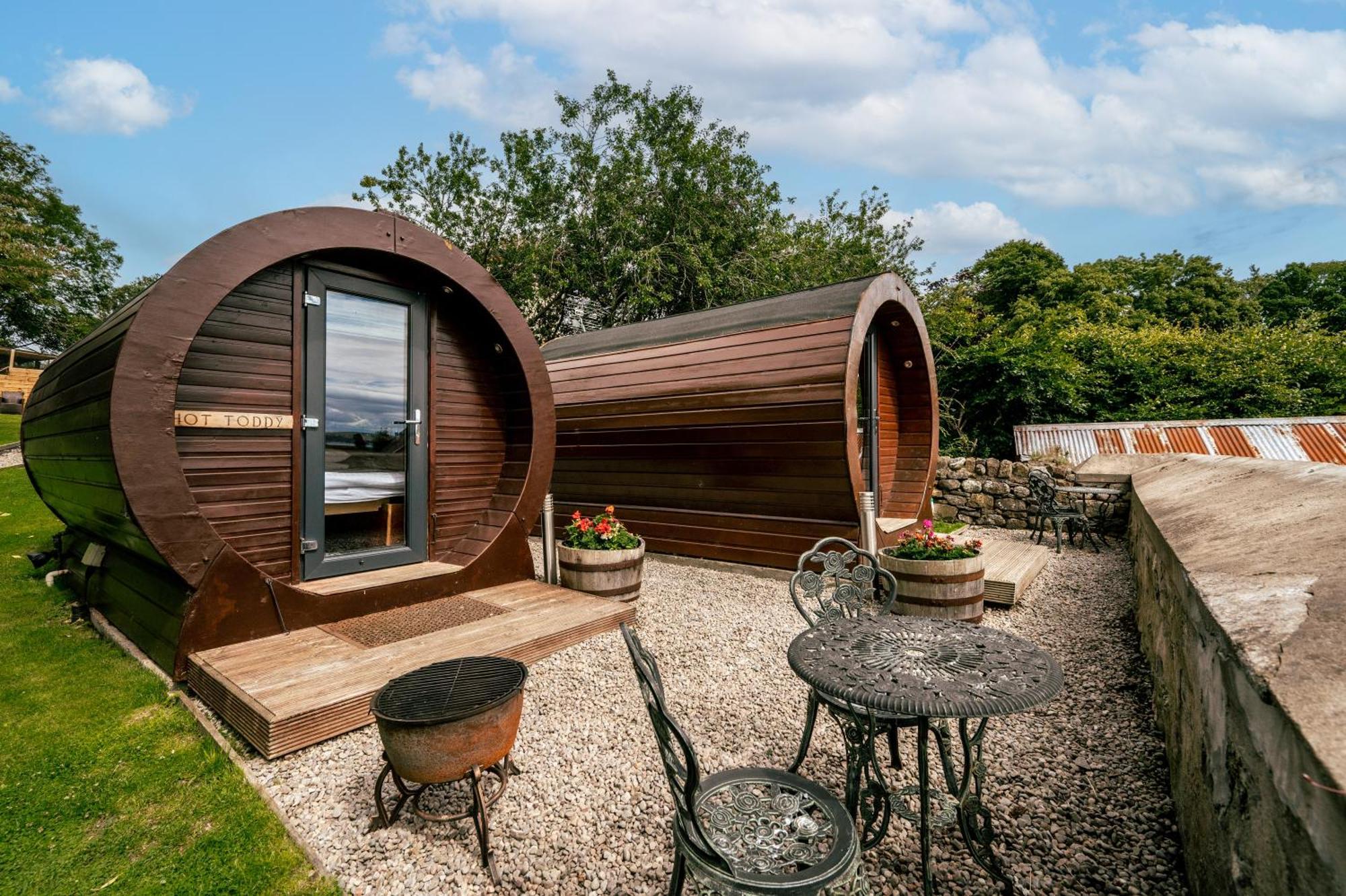 Delny Glamping Hotel Invergordon Bagian luar foto