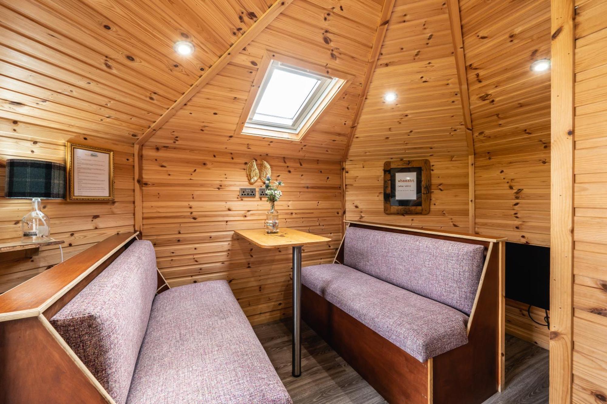 Delny Glamping Hotel Invergordon Bagian luar foto